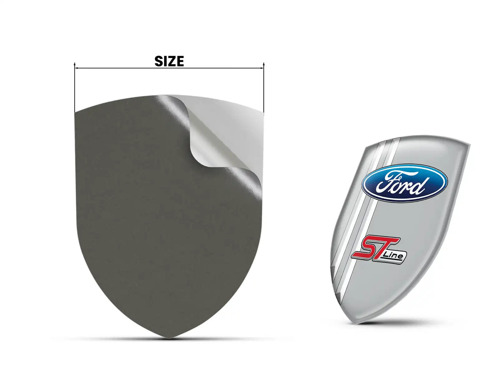 Ford Windschutzaufkleber Auto Racing Minimal Stern